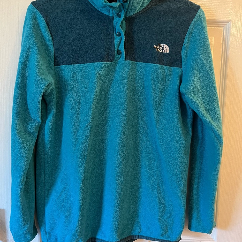 The North Face Turquoise Fleece Jacket